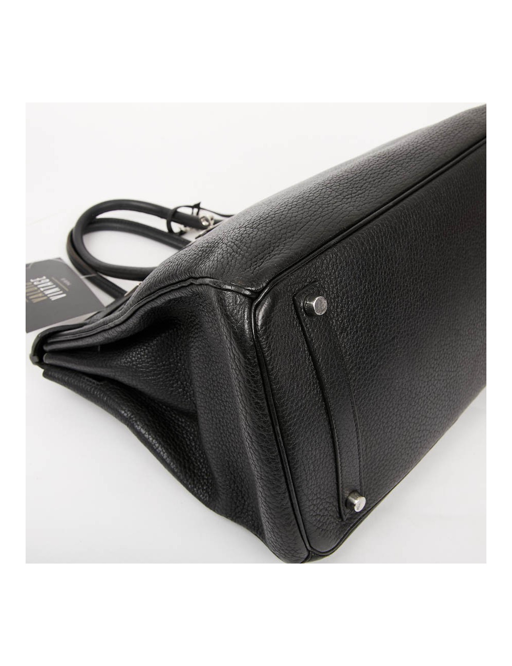 HERMES Birkin 35 Black Togo Leather Bag