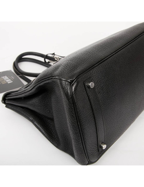 Sac HERMES Birkin 35 cuir Togo noir
