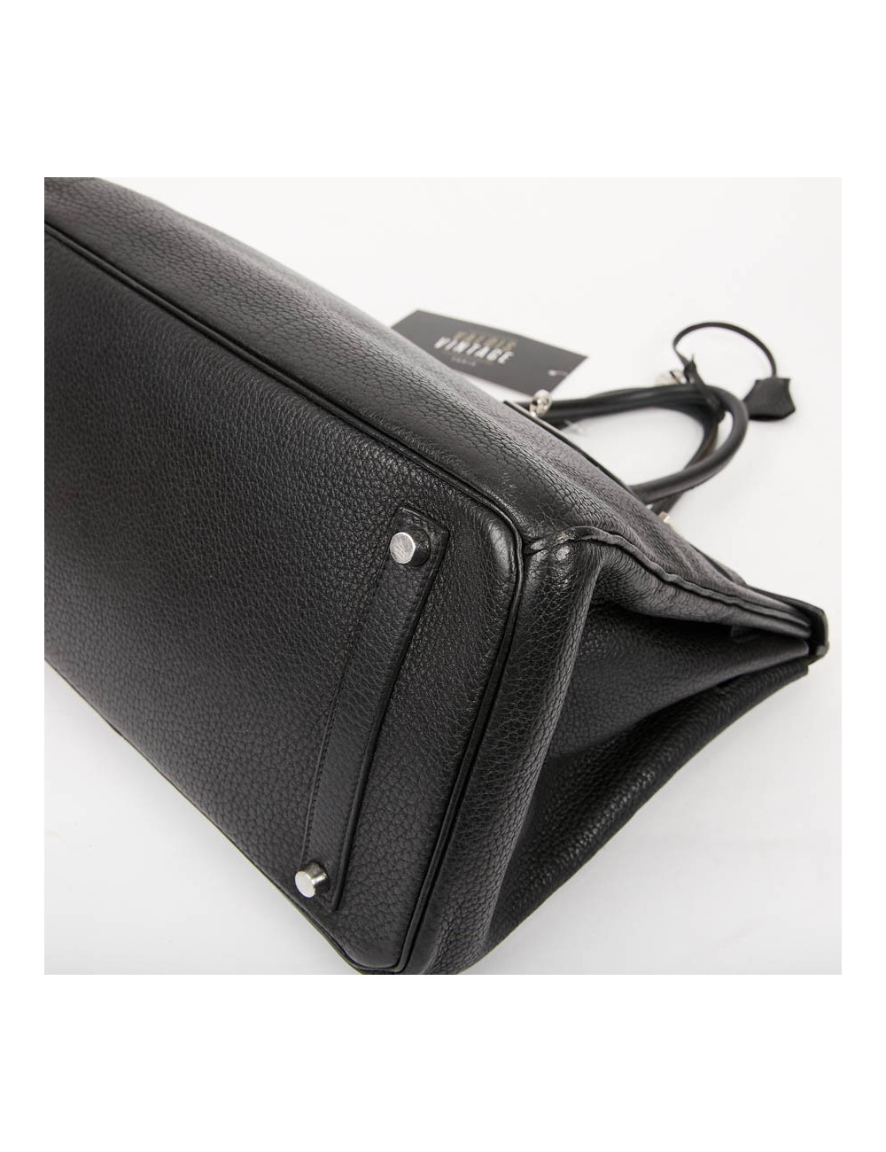 HERMES Birkin 35 Black Togo Leather Bag