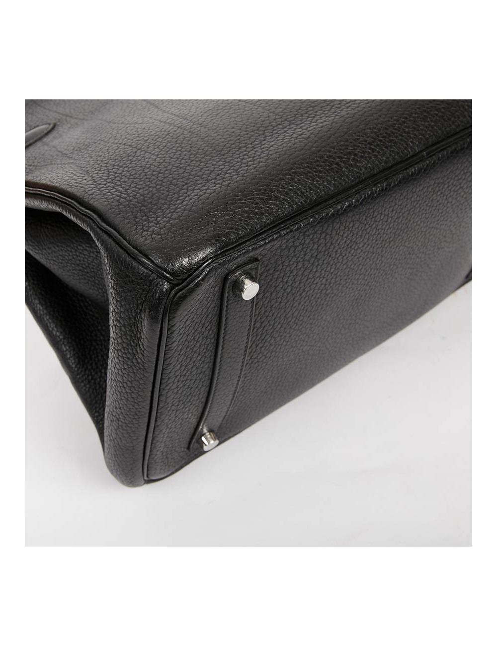 HERMES Birkin 35 Black Togo Leather Bag