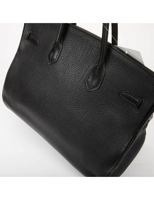 Sac HERMES Birkin 35 cuir Togo noir