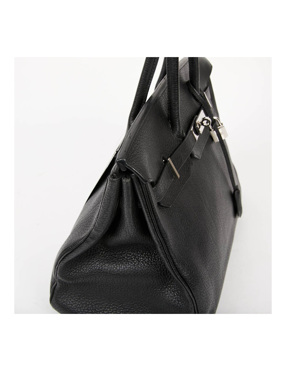 HERMES Birkin 35 Black Togo Leather Bag