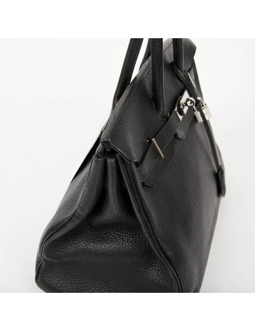 Sac HERMES Birkin 35 cuir Togo noir