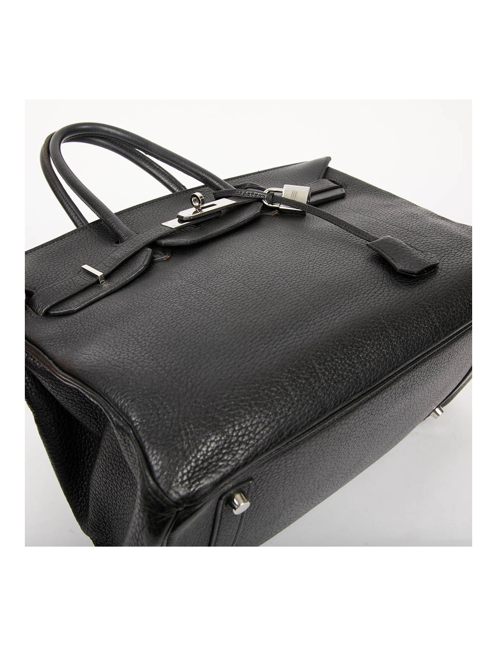 Sac HERMES Birkin 35 cuir Togo noir