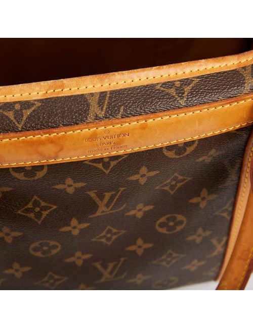 Sac chien LOUIS VUITTON toile Monogram