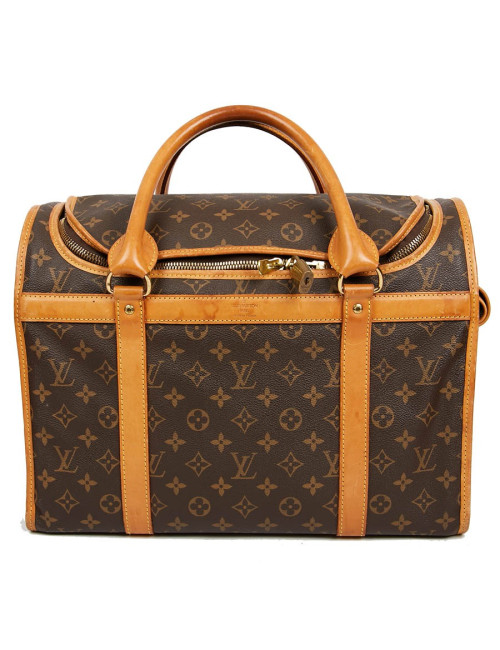 Sac chien LOUIS VUITTON toile Monogram