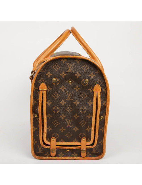 Sac chien LOUIS VUITTON toile Monogram