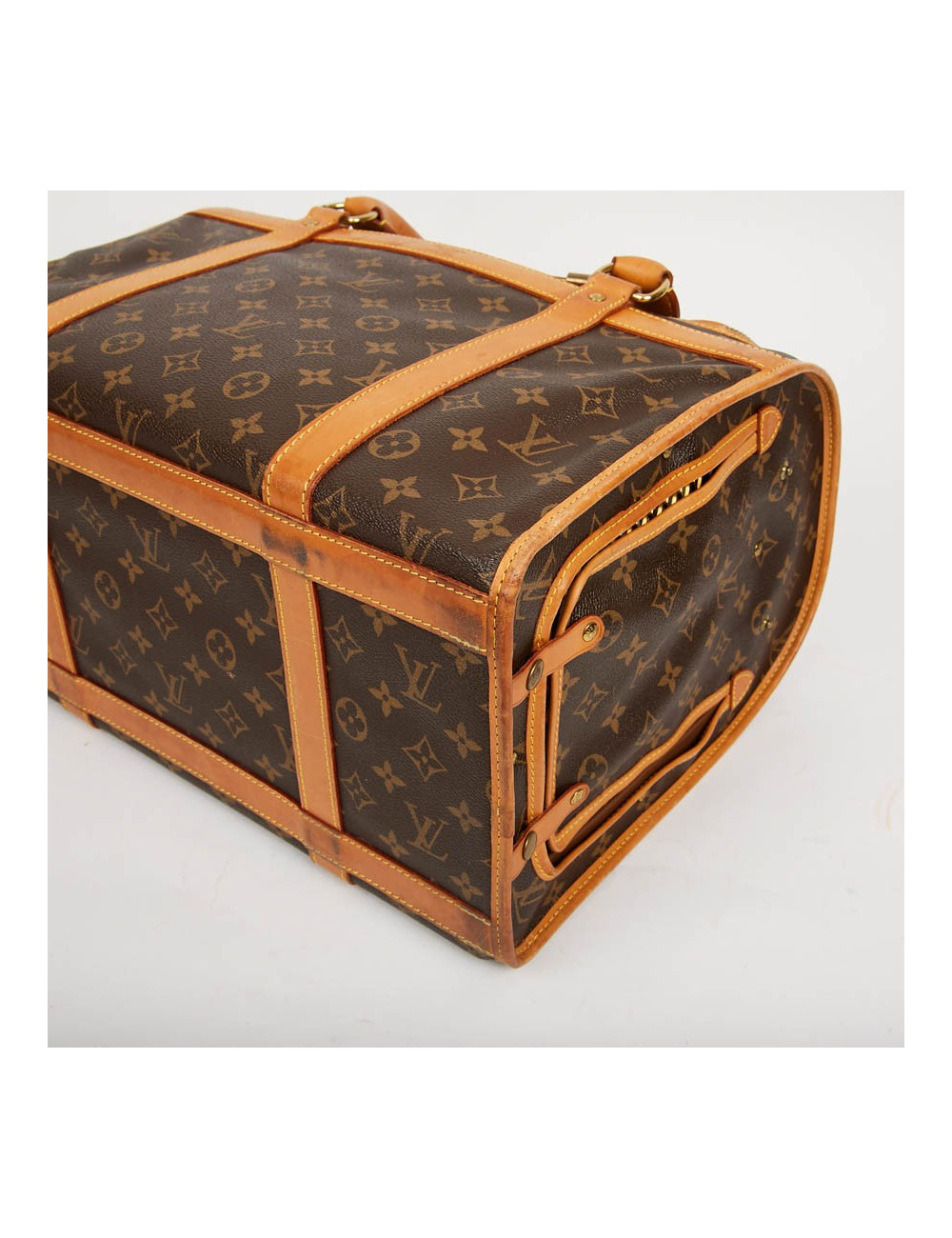 Sac chien LOUIS VUITTON toile Monogram
