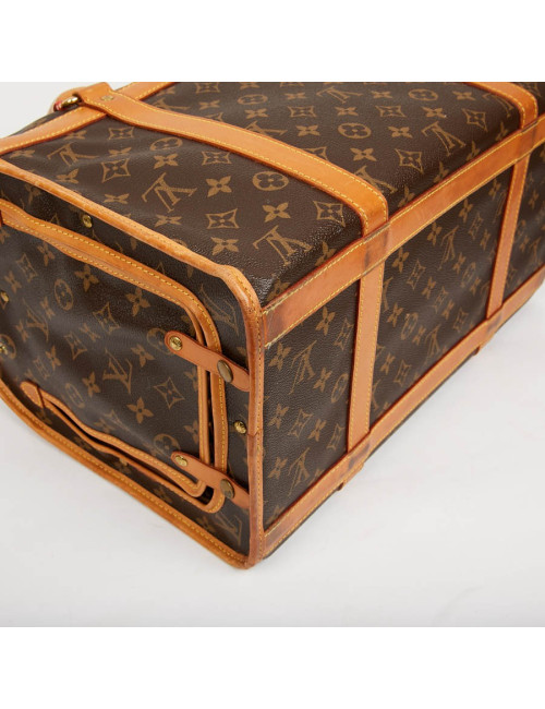 Sac chien LOUIS VUITTON toile Monogram