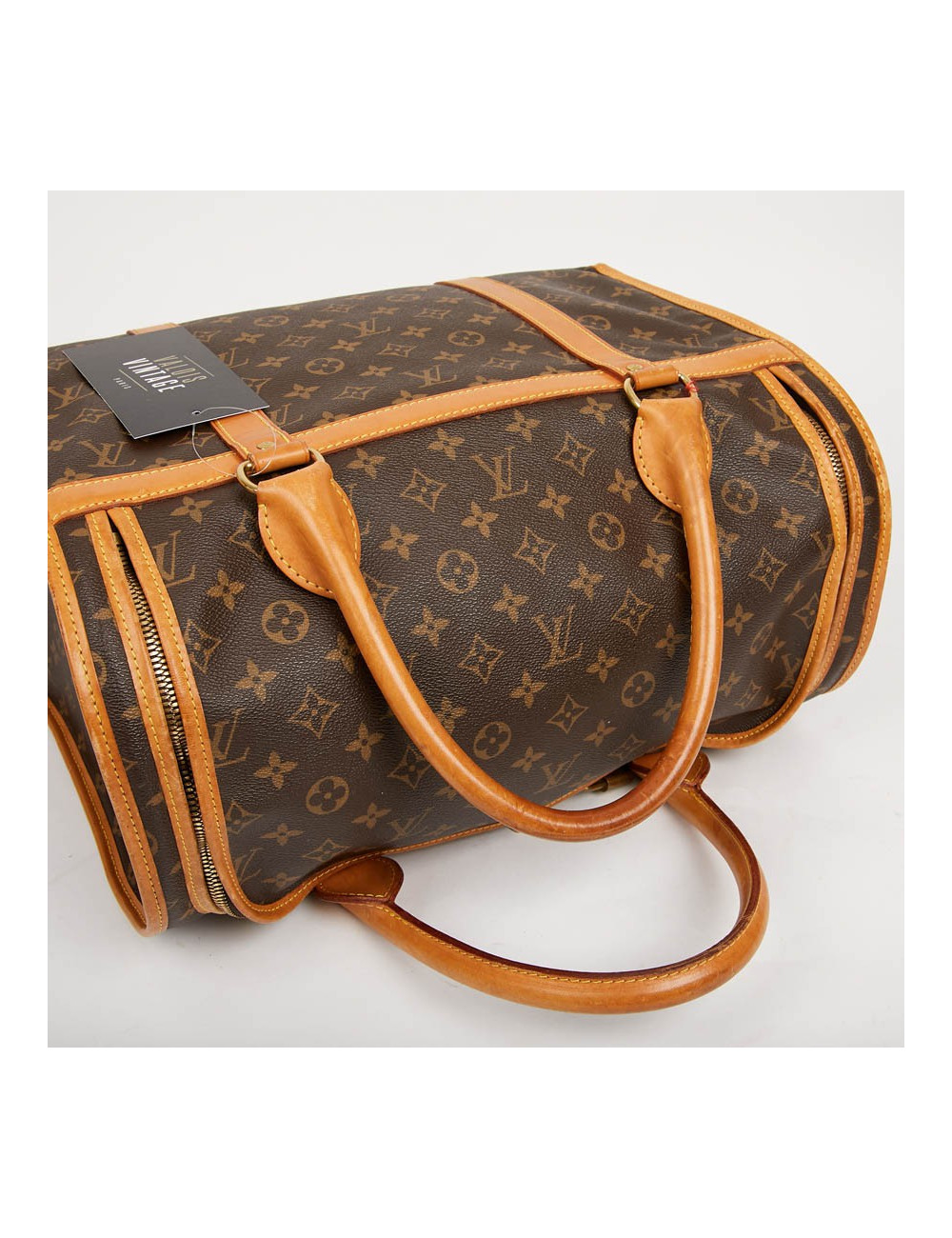 Sac chien LOUIS VUITTON toile Monogram
