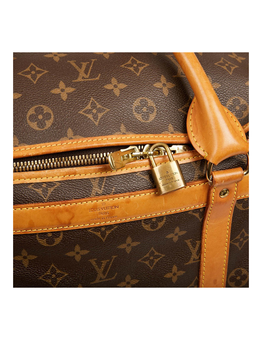 Sac chien LOUIS VUITTON toile Monogram
