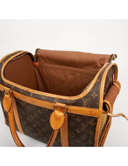 Sac chien LOUIS VUITTON toile Monogram