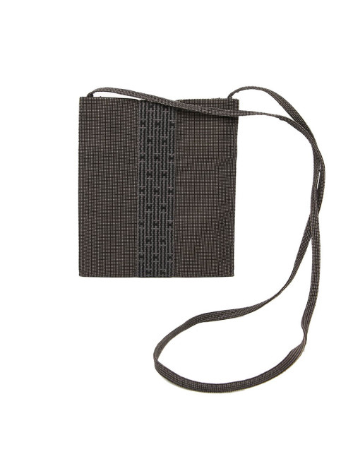 HERMES small crossbody canvas bag