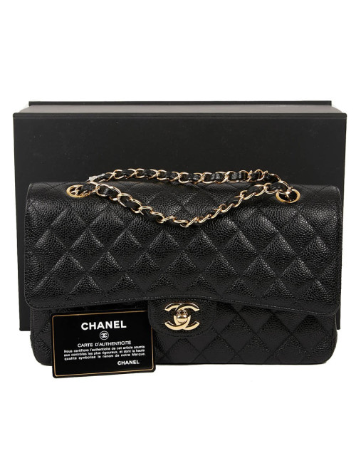 Timeless CHANEL caviar noir
