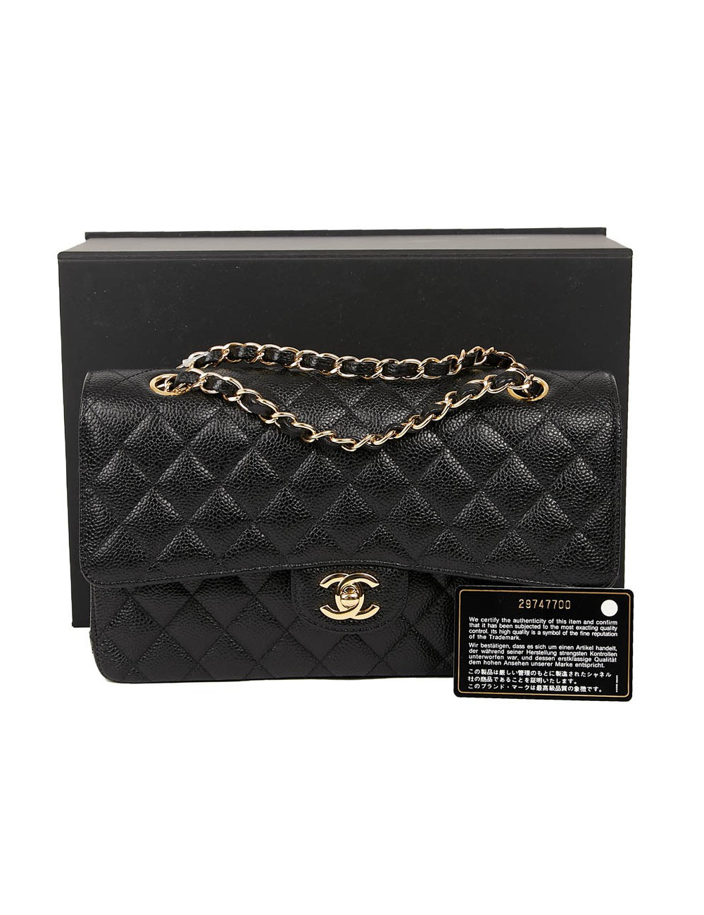 Timeless CHANEL caviar noir