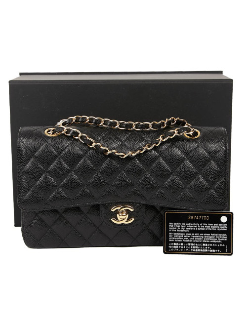 Timeless CHANEL caviar noir