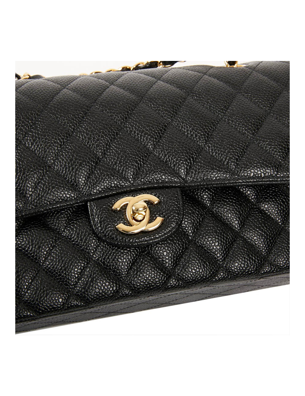 Timeless CHANEL caviar noir
