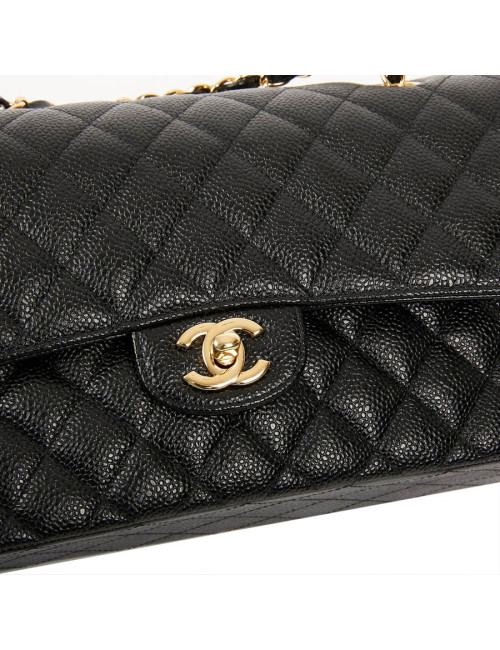 Timeless CHANEL caviar noir