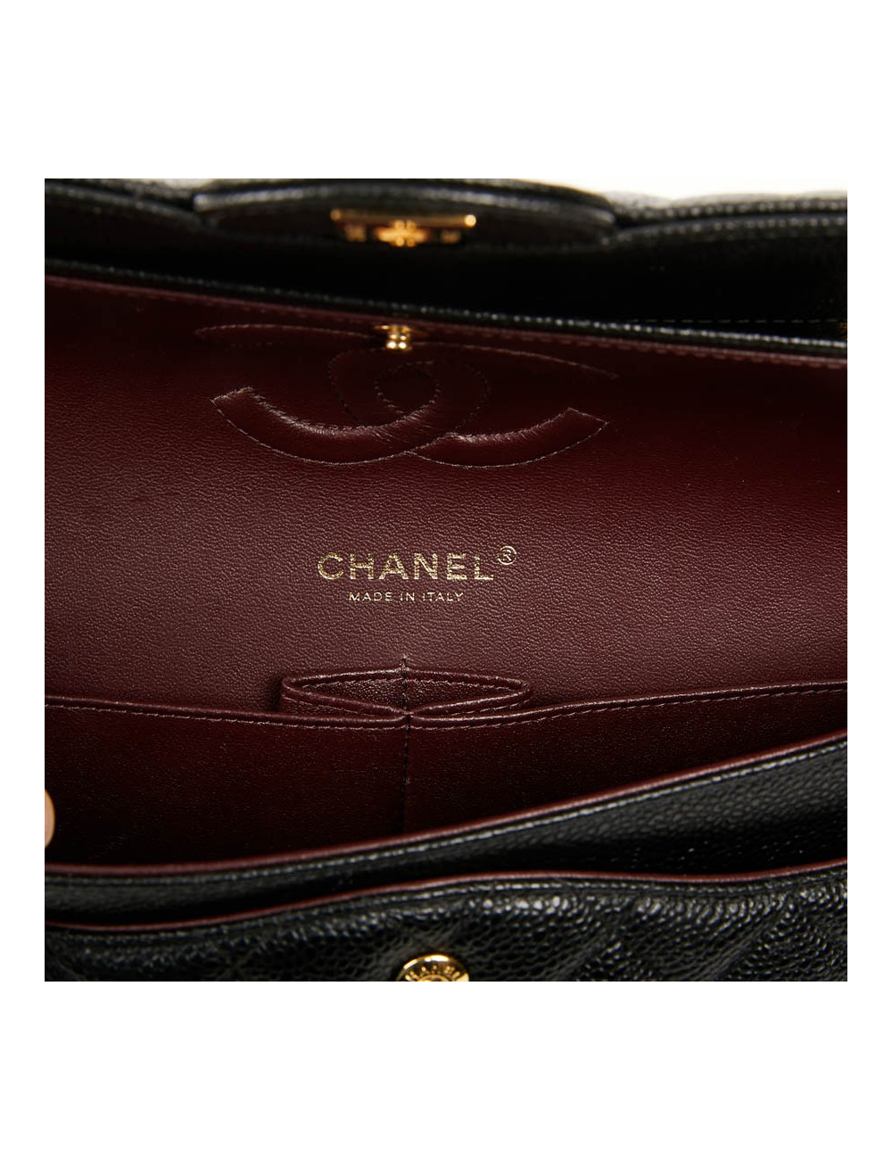 Timeless CHANEL caviar noir