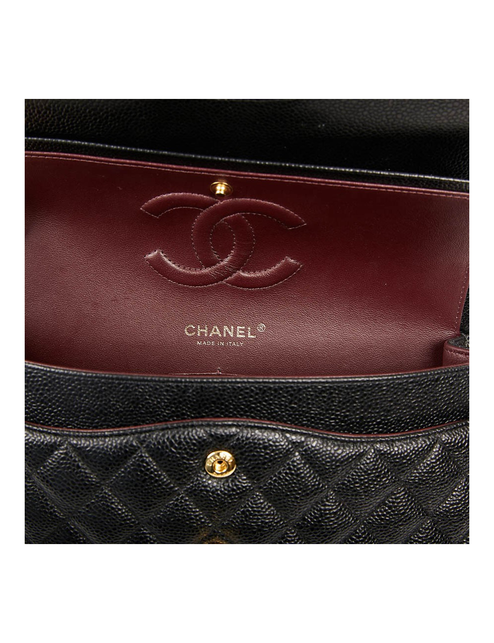 Timeless CHANEL caviar noir