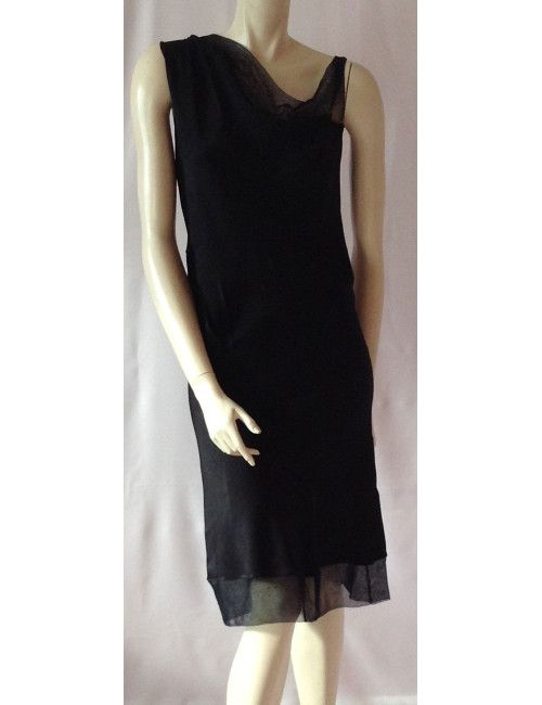 Robe tulle noir DIOR