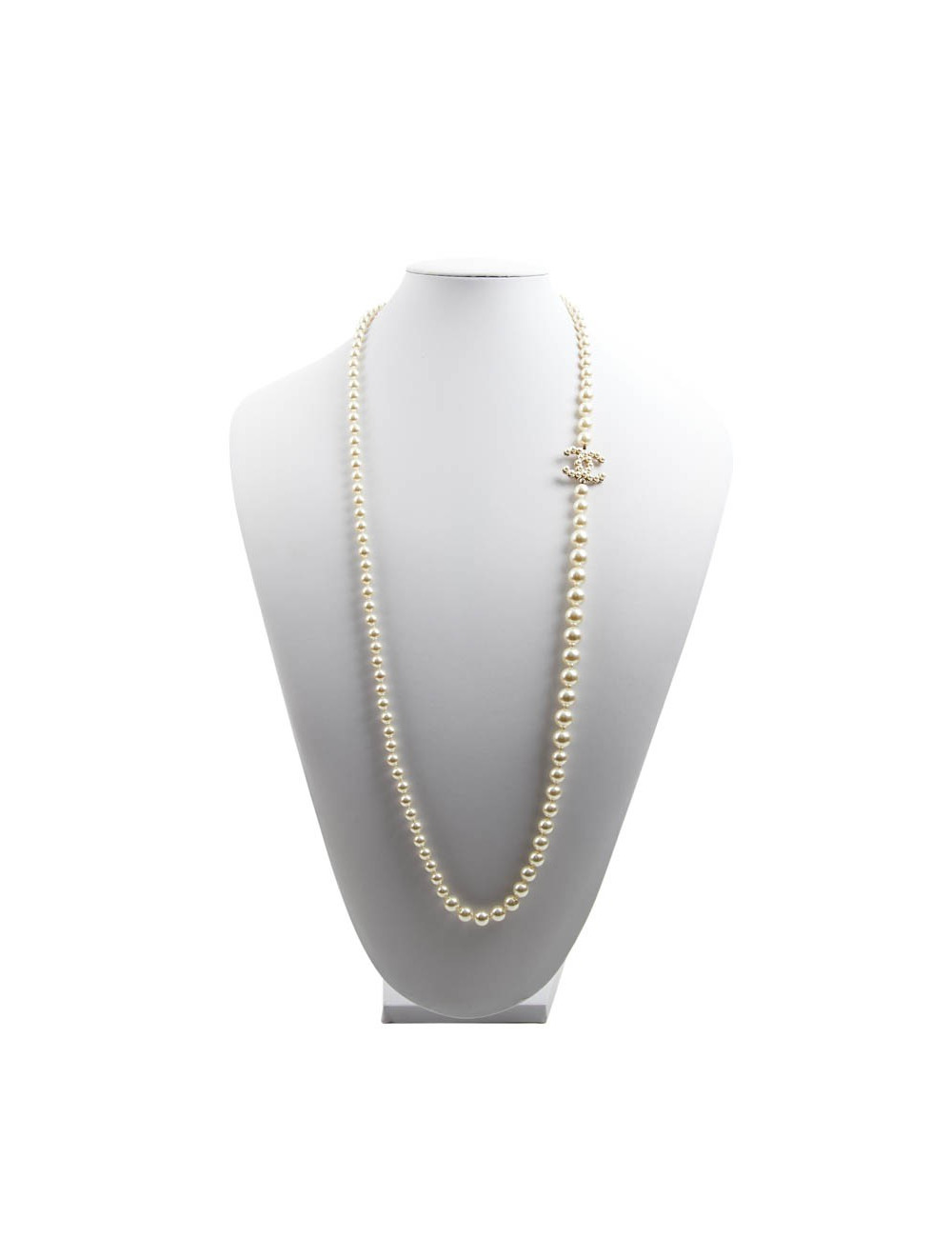 Sautoir CHANEL perles nacrées