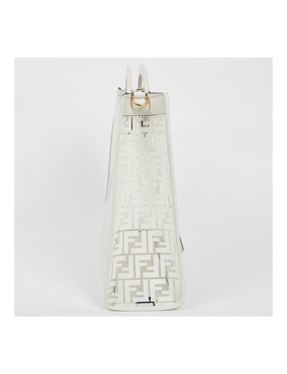 Cabas FENDI Runaway transparent