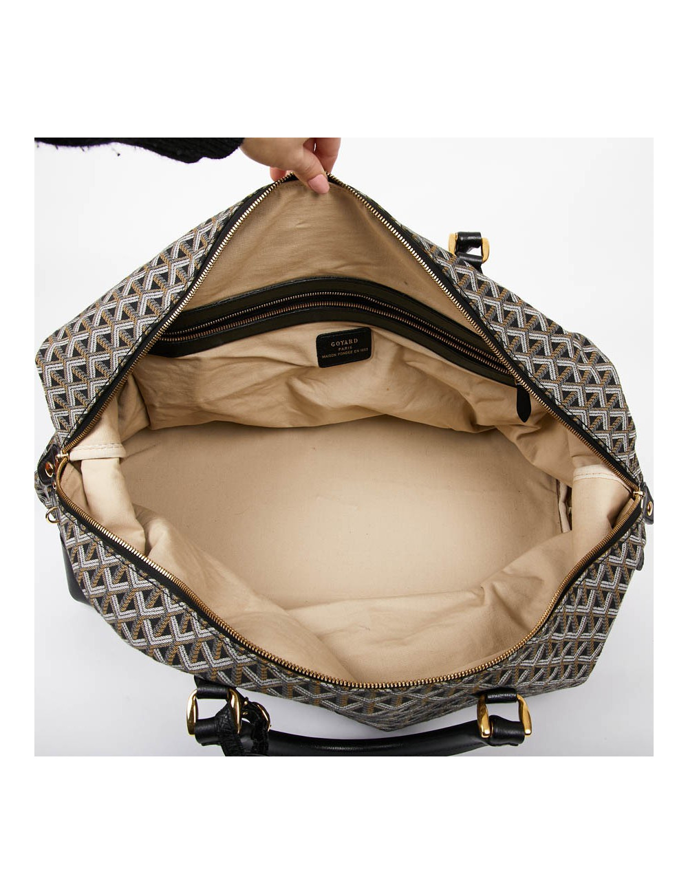 Cabas GOYARD toile Vintage