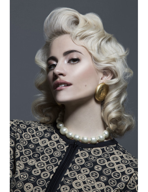 CHANEL vintage haute couture gilded clip-on earrings