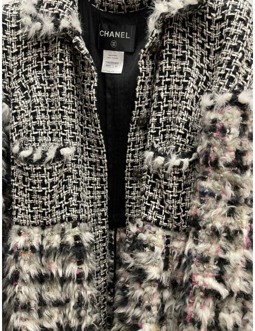 Manteau CHANEL tweed T44