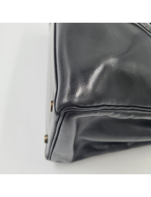 Kelly 28 HERMES Box noir Vintage