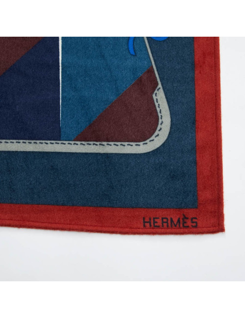 Plaid HERMES Camails Tangram