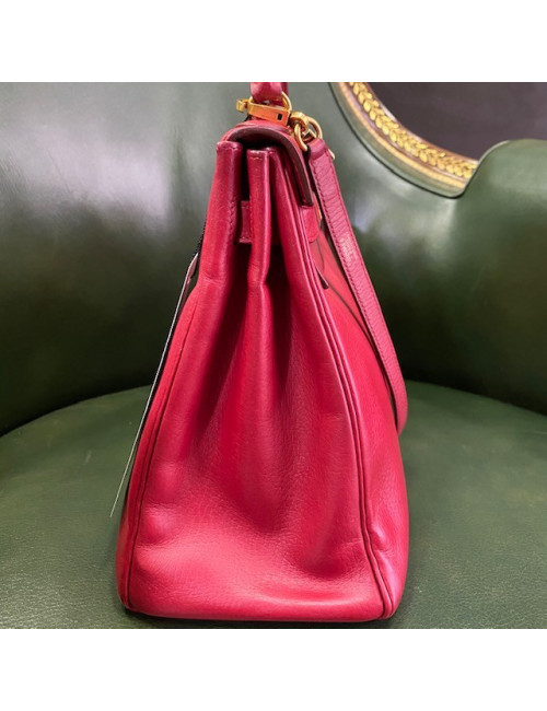Kelly 32 HERMES in Rouge Casaque - Occasion Certified Authentic 