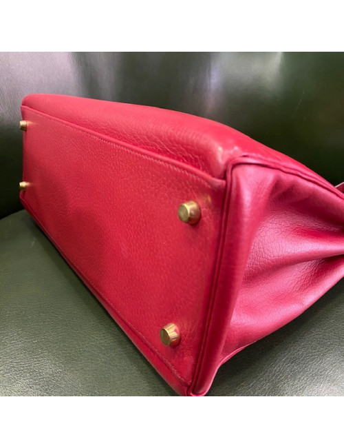 Kelly 32 HERMES in Rouge Casaque - Occasion Certified Authentic 