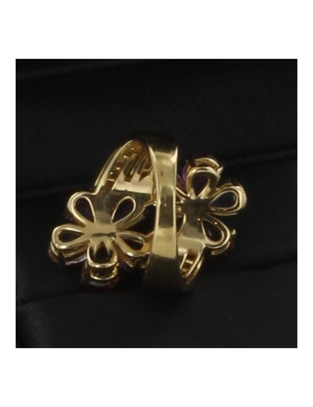 Bague BULGARI en saphir multicolor T