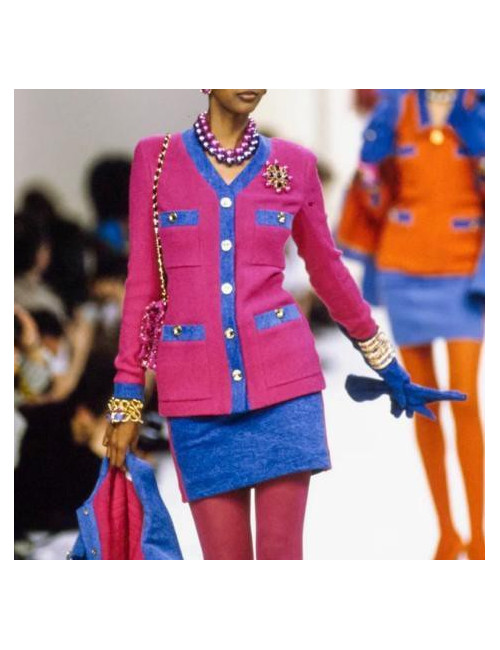 Ensemble CHANEL jupe veste
