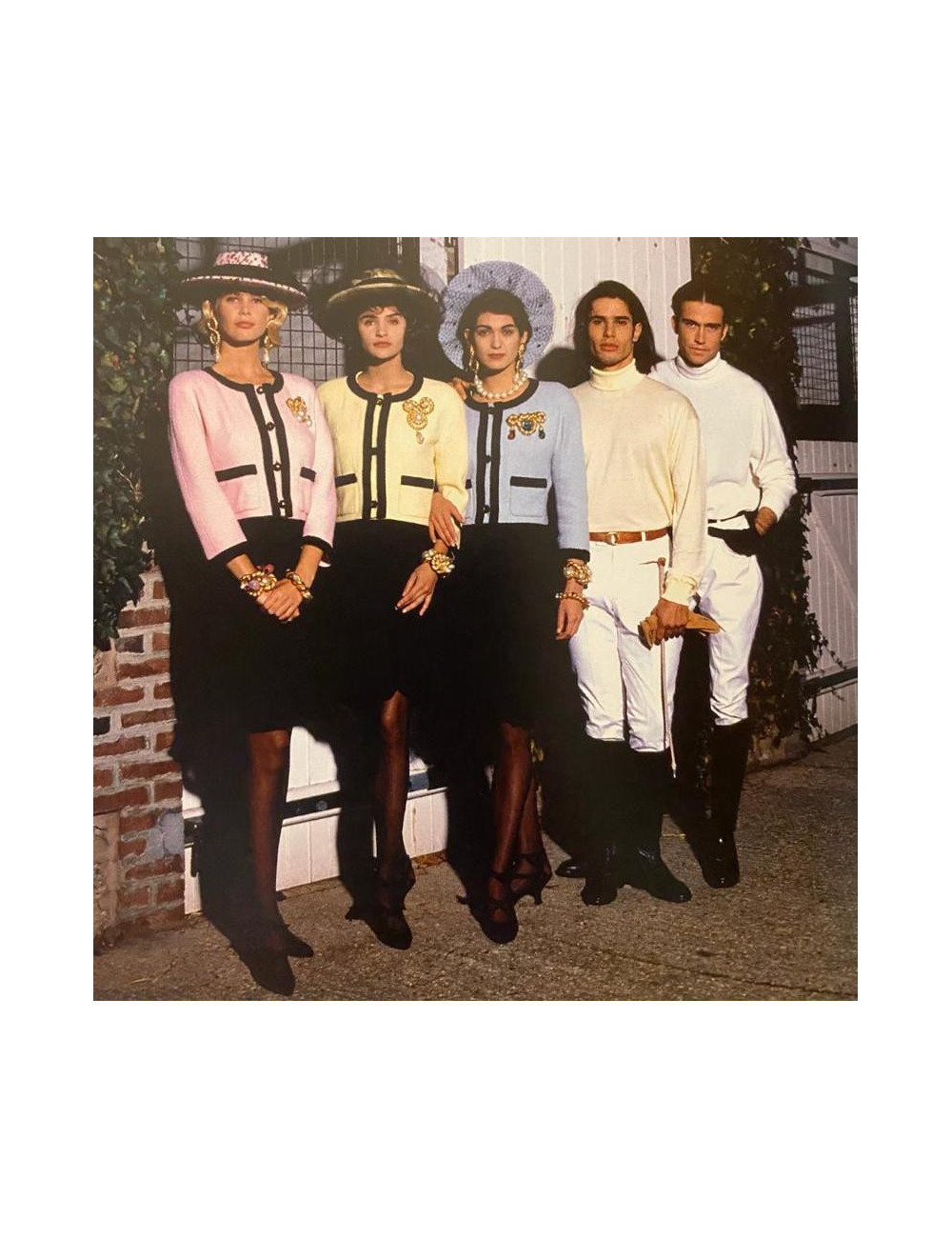 Veste CHANEL T 38 rose Vintage