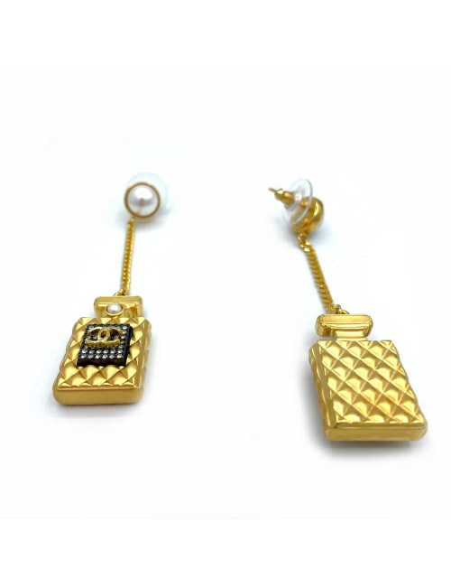 Clous pendants CHANEL bouteille N 5