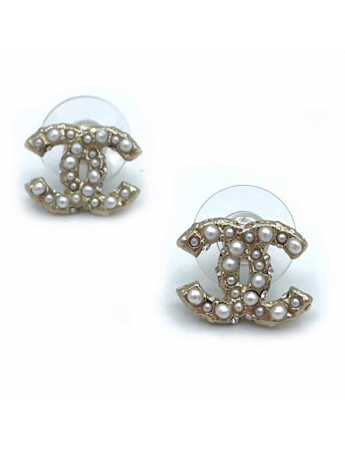 Clous CHANEL perles