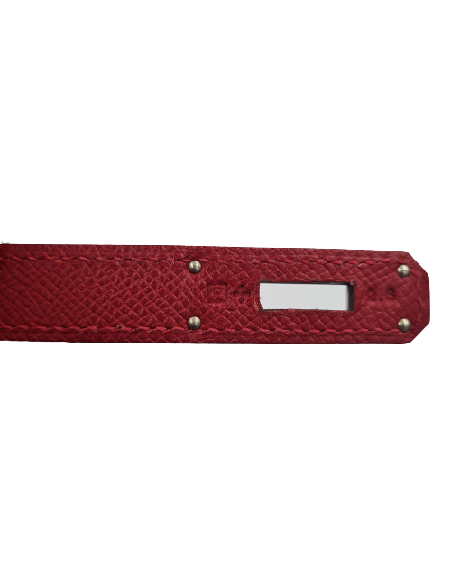 Kelly 35 HERMES epsom rouge casaque