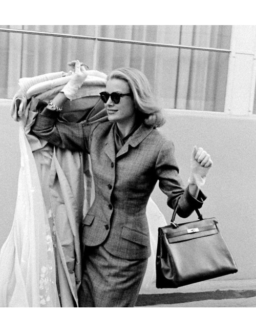 Kelly 35 HERMES Année 1959 marron Vintage