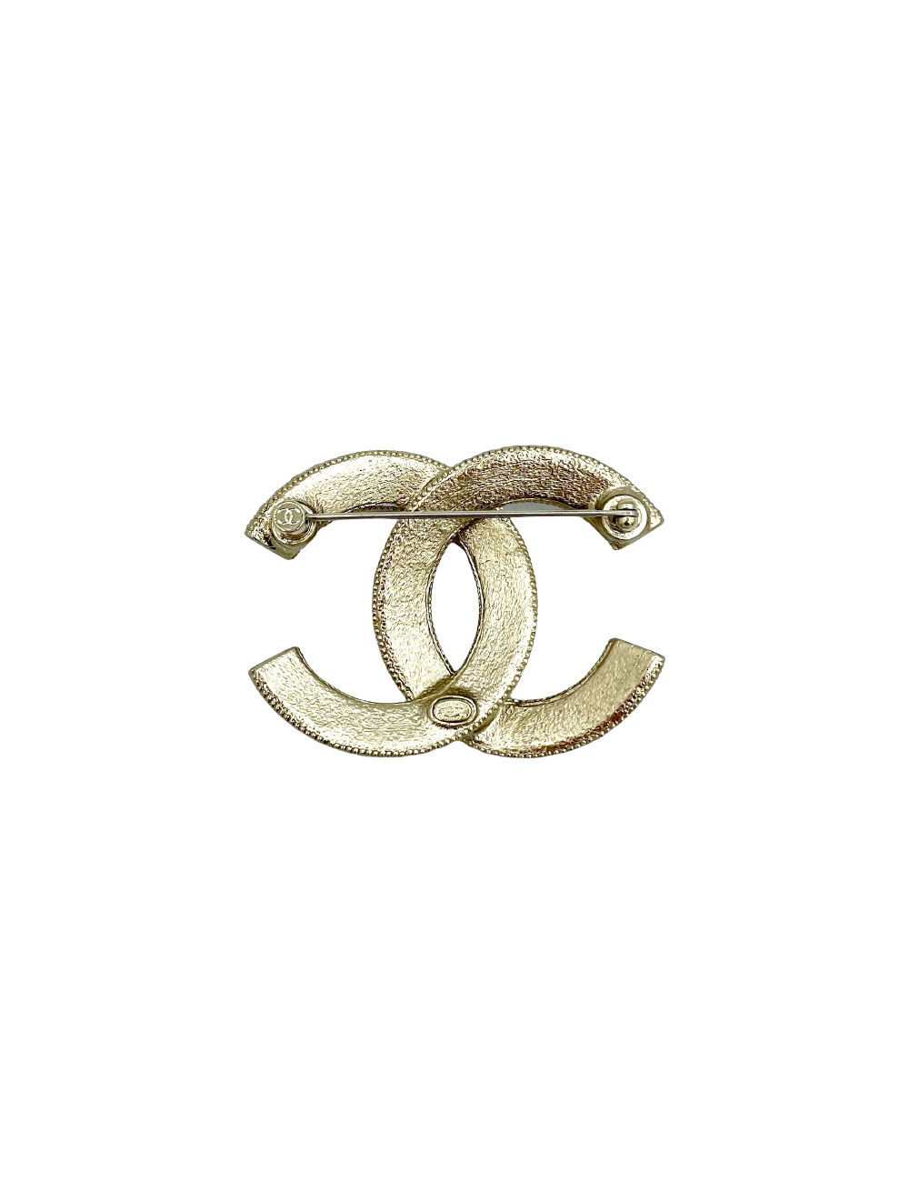 Broche CHANEL incrustation strass