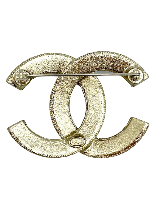 Broche CHANEL incrustation strass