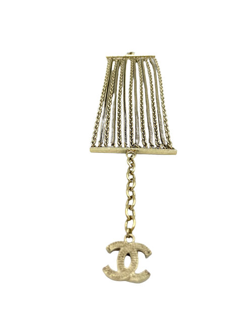 Bracelet chaînes CHANEL métal doré