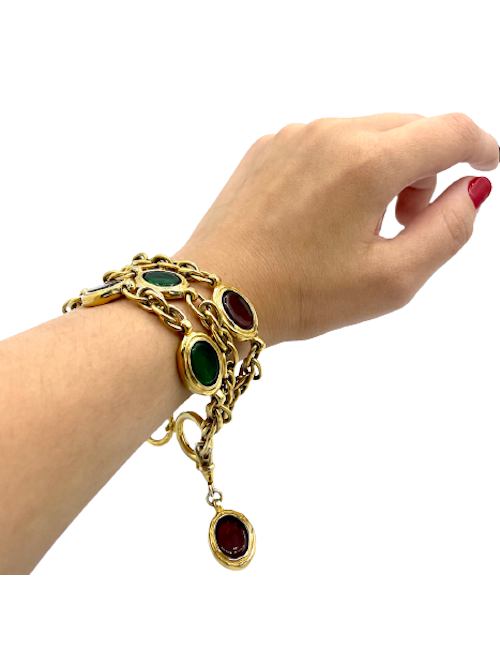 Bracelet triple rangs CHANEL Vintage
