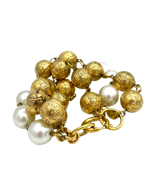 Bracelet triple rangs CHANEL Vintage 