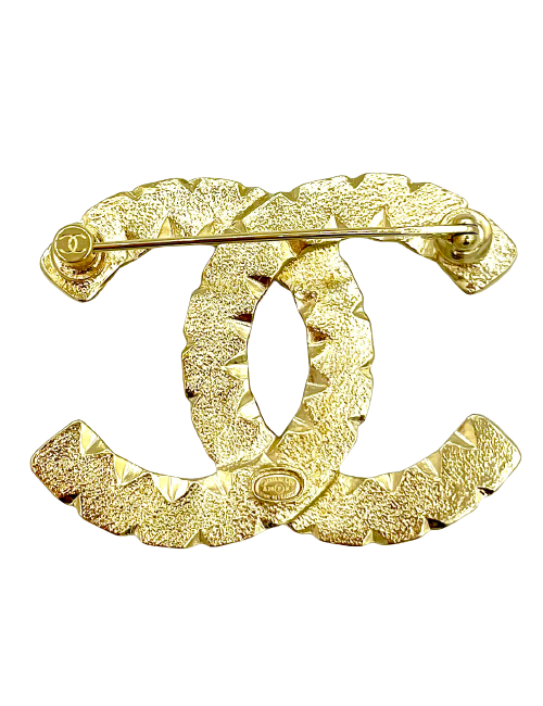 CHANEL CC Brooch Pearls and Rhinestones