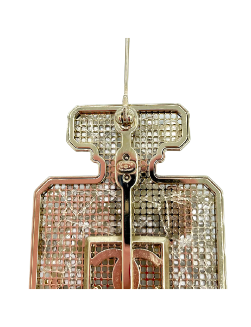 CHANEL Bottle Number 5 Pearl Brooch