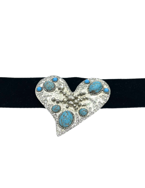 CHRISTIAN LACROIX Vintage Heart Choker - Pre-Owned Certified Authentic