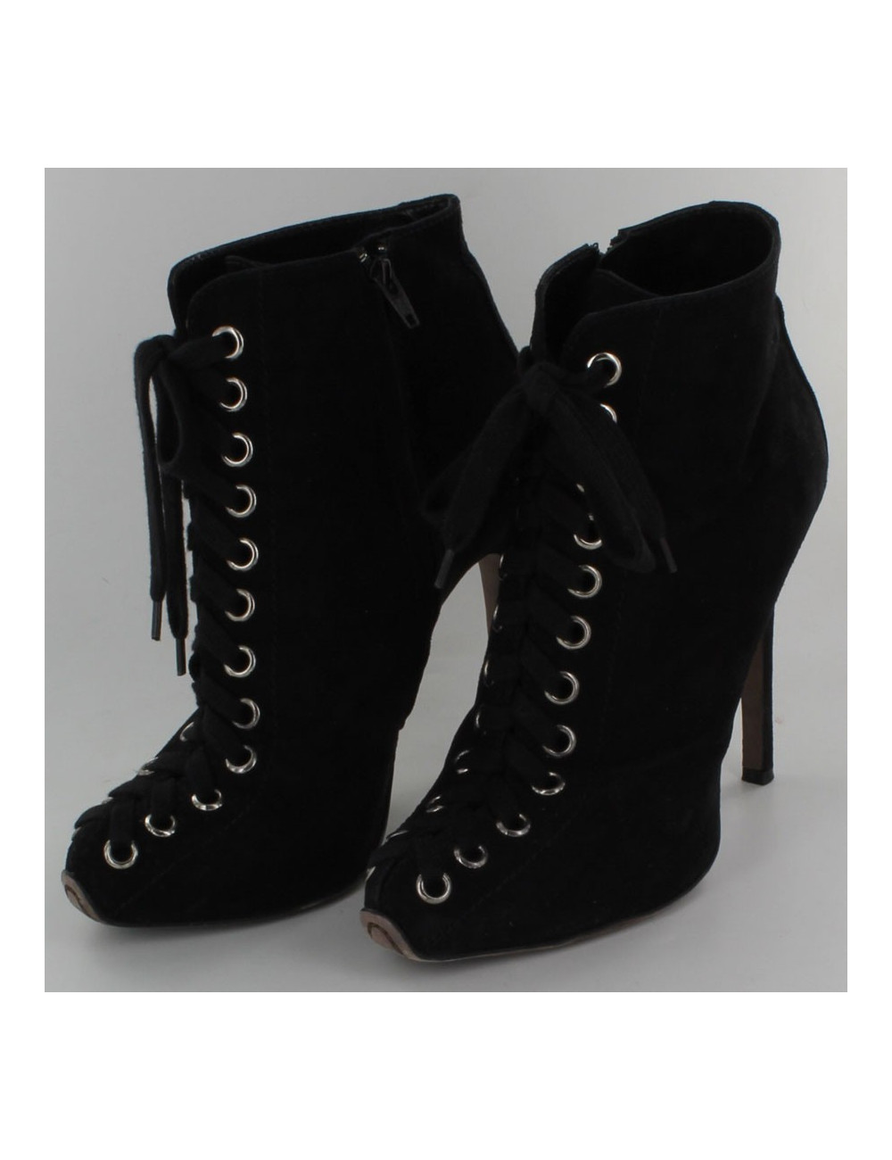 Bottines à talons GIAMBATTISTA VALLI en daim 